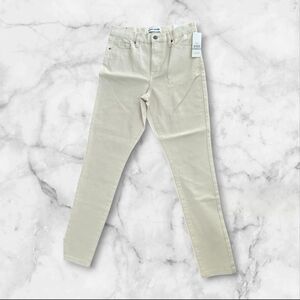 Dkny Cream Slim-Fit Jeans with Textured Cotton Blend